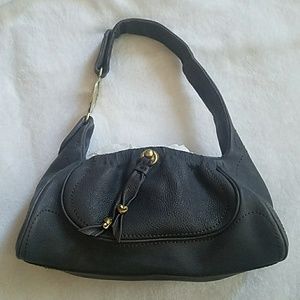 Juicy Couture Navy Leather Handbag